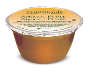 FruitBlendz 4oz Label Apricot Cup